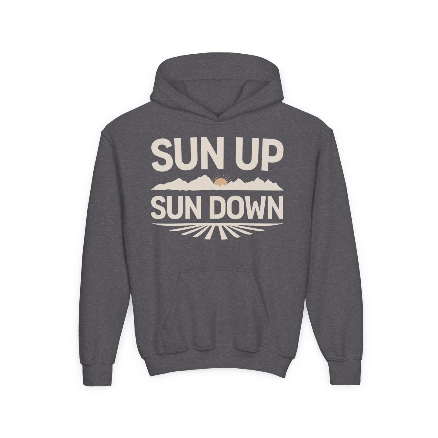SUN UP SUN DOWN YOUTH HOODIE