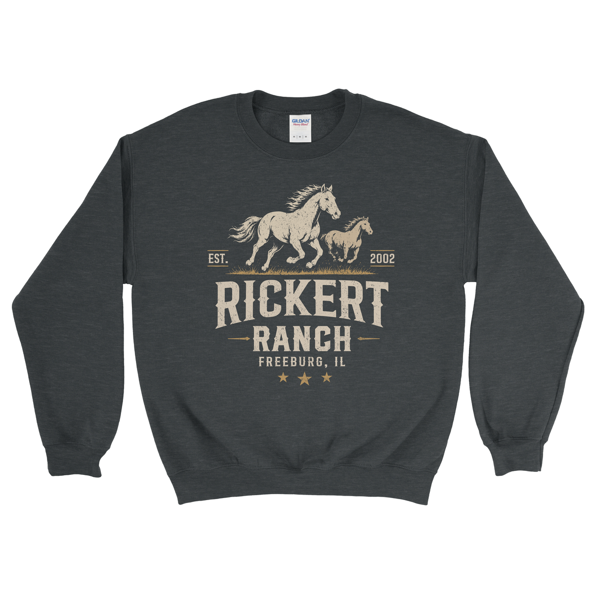 HORSE RANCH CUSTOM SWEATSHIRT H7