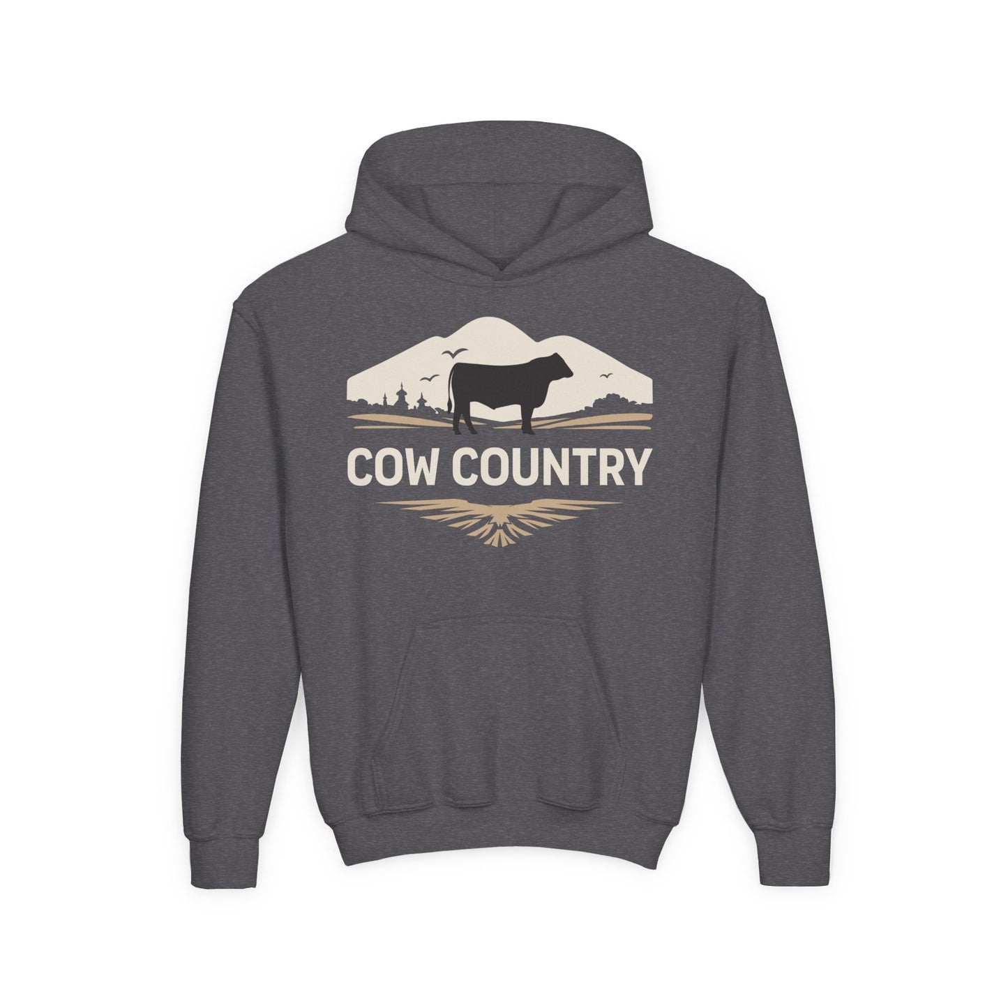 COW COUNTRY YOUTH HOODIE