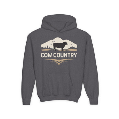 COW COUNTRY YOUTH HOODIE