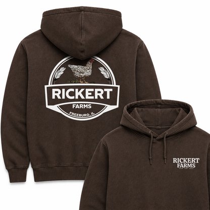 POULTY FARM CUSTOM HOODIE BACK PRINT P2