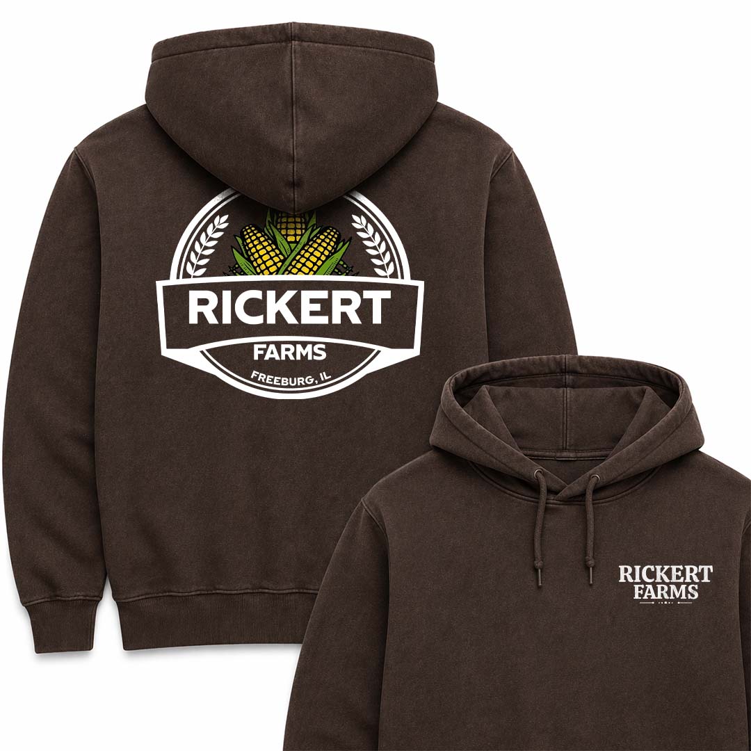 CORN FARM CUSTOM HOODIE BACK PRINT O1