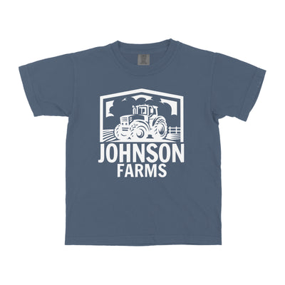 CUSTOM FARM TRACTOR YOUTH SHIRT F4