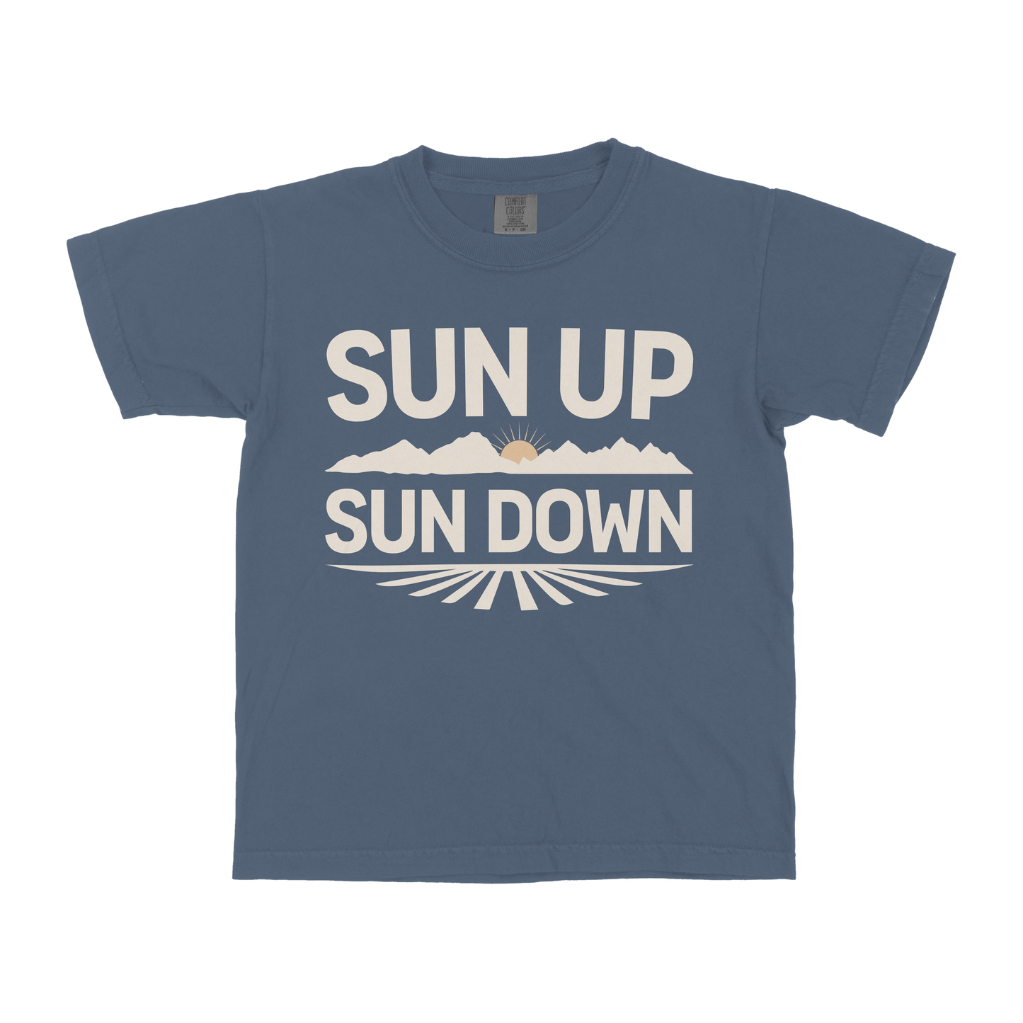 SUN UP SUN DOWN YOUTH SHIRT