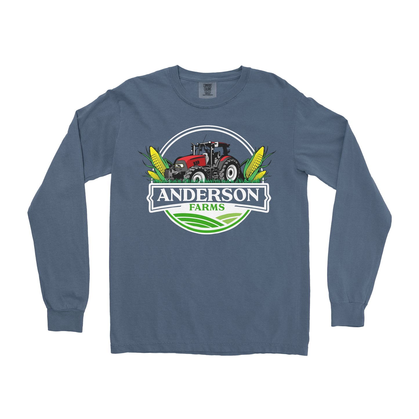 CORN FARM CUSTOM LONG SLEEVE SHIRT O2