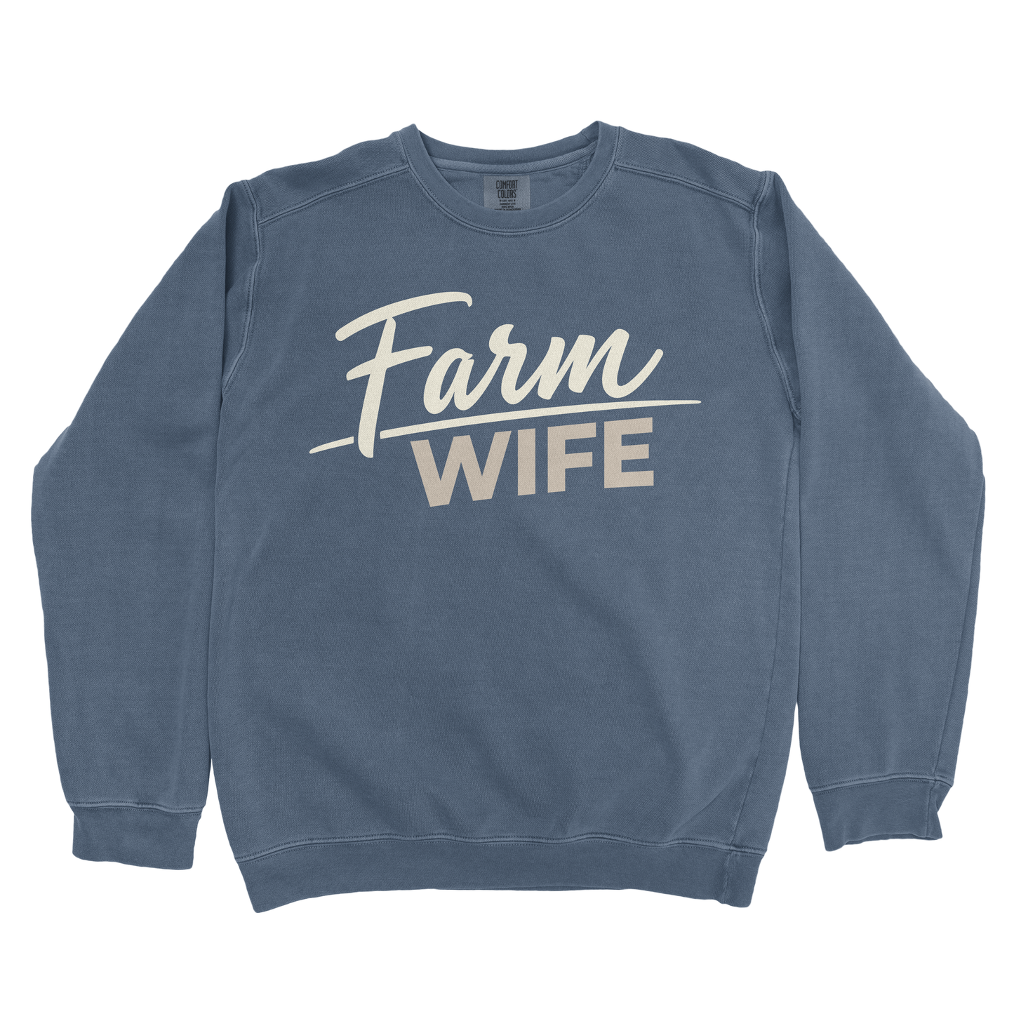FARM WIFE PREMIUM SWEATSHIRT