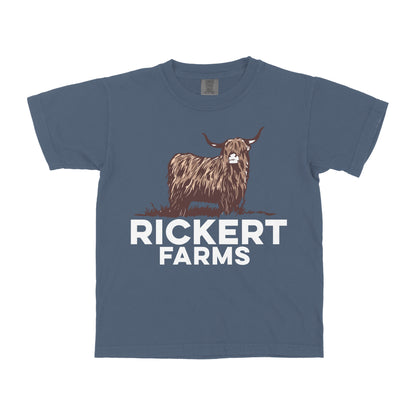 HIGHLAND CATTLE FARM CUSTOM YOUTH SHIRT L1