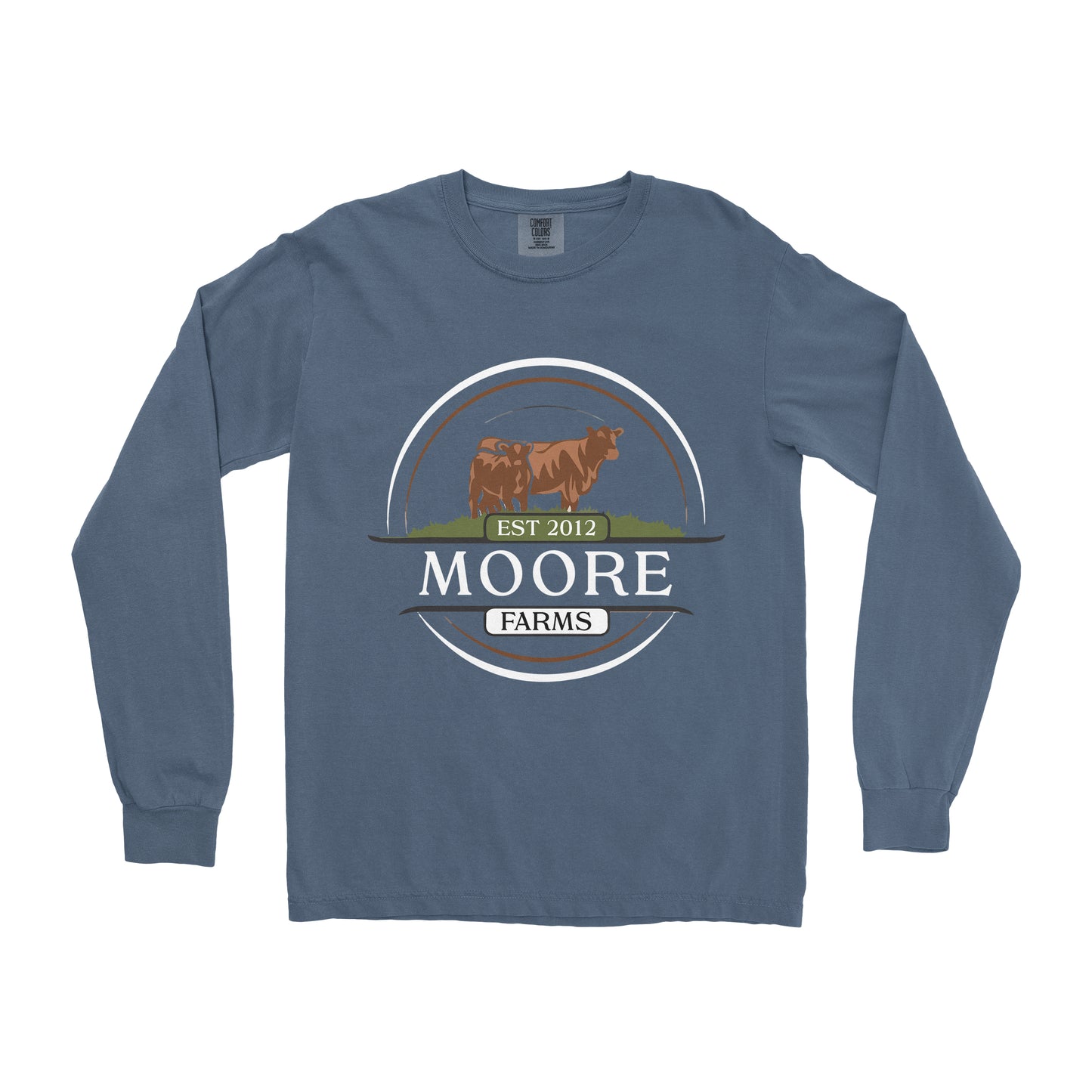 CATTLE FARM CUSTOM LONG SLEEVE SHIRT C5