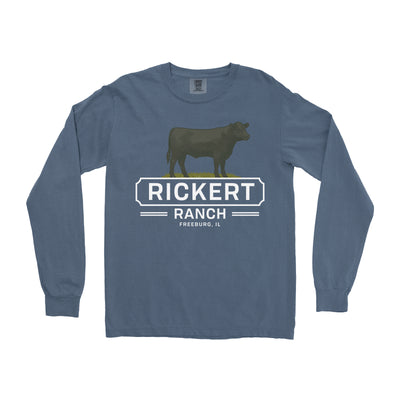 ANGUS CATTLE FARM CUSTOM LONG SLEEVE SHIRT A4