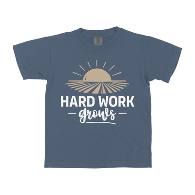 HARD WORK GROWS YOUTH SHIRT