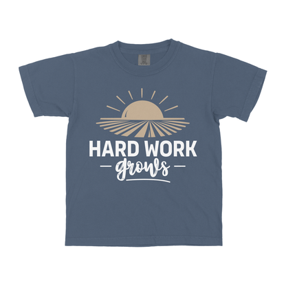 HARD WORK GROWS YOUTH SHIRT