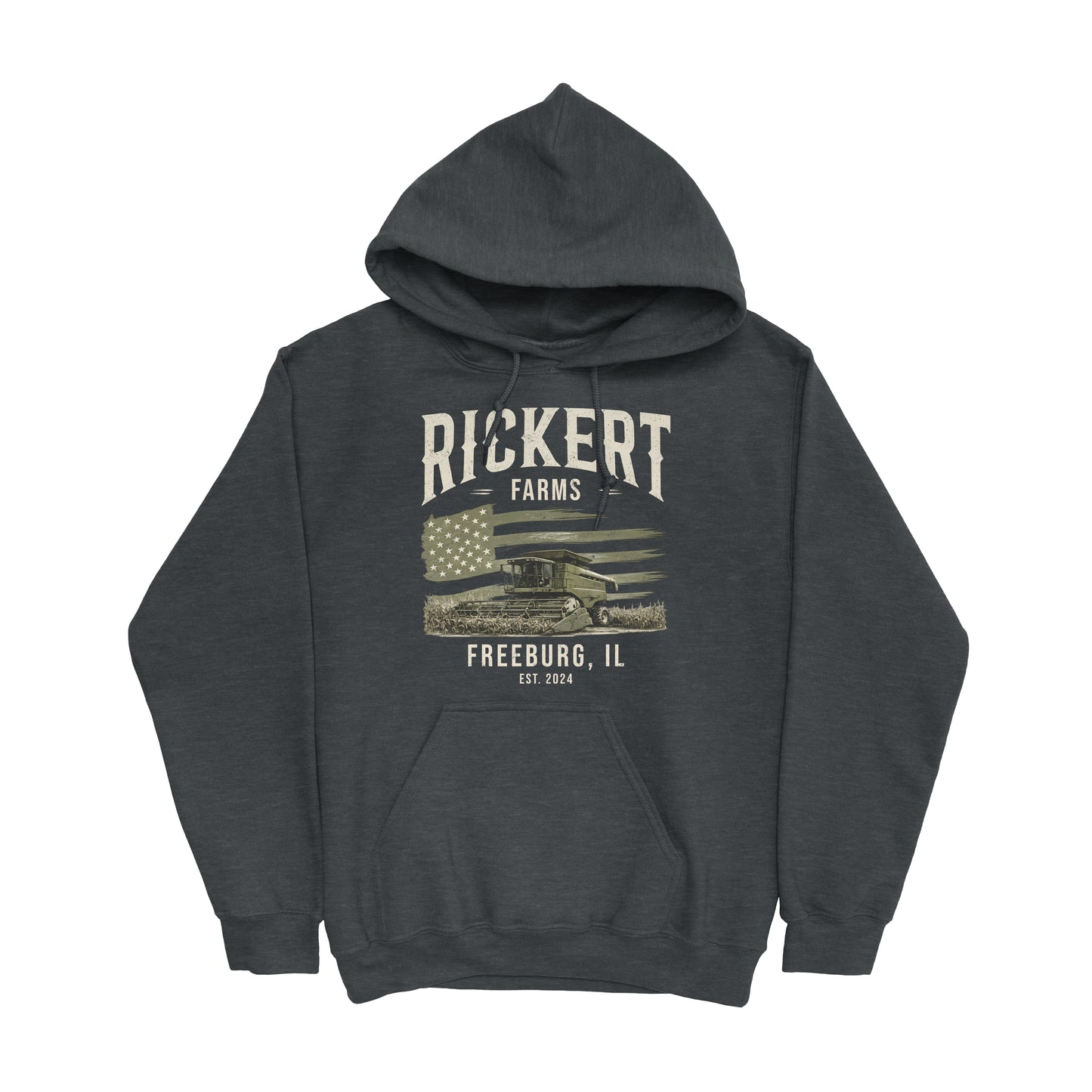 CUSTOM FARM TRACTOR HOODIE F8