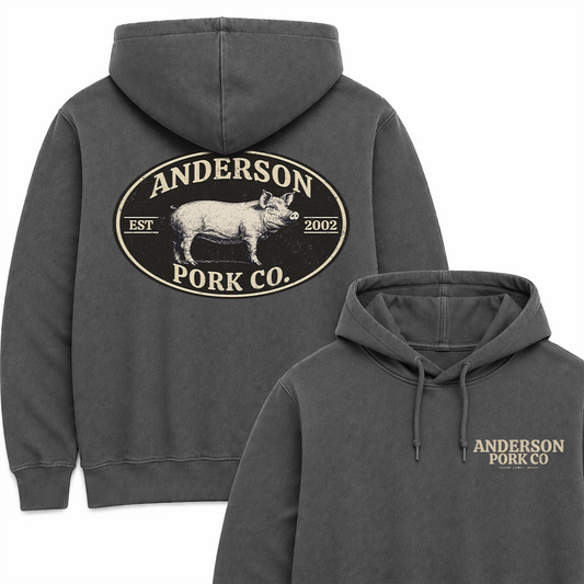 PIG FARM CUSTOM HOODIE BACK PRINT B7