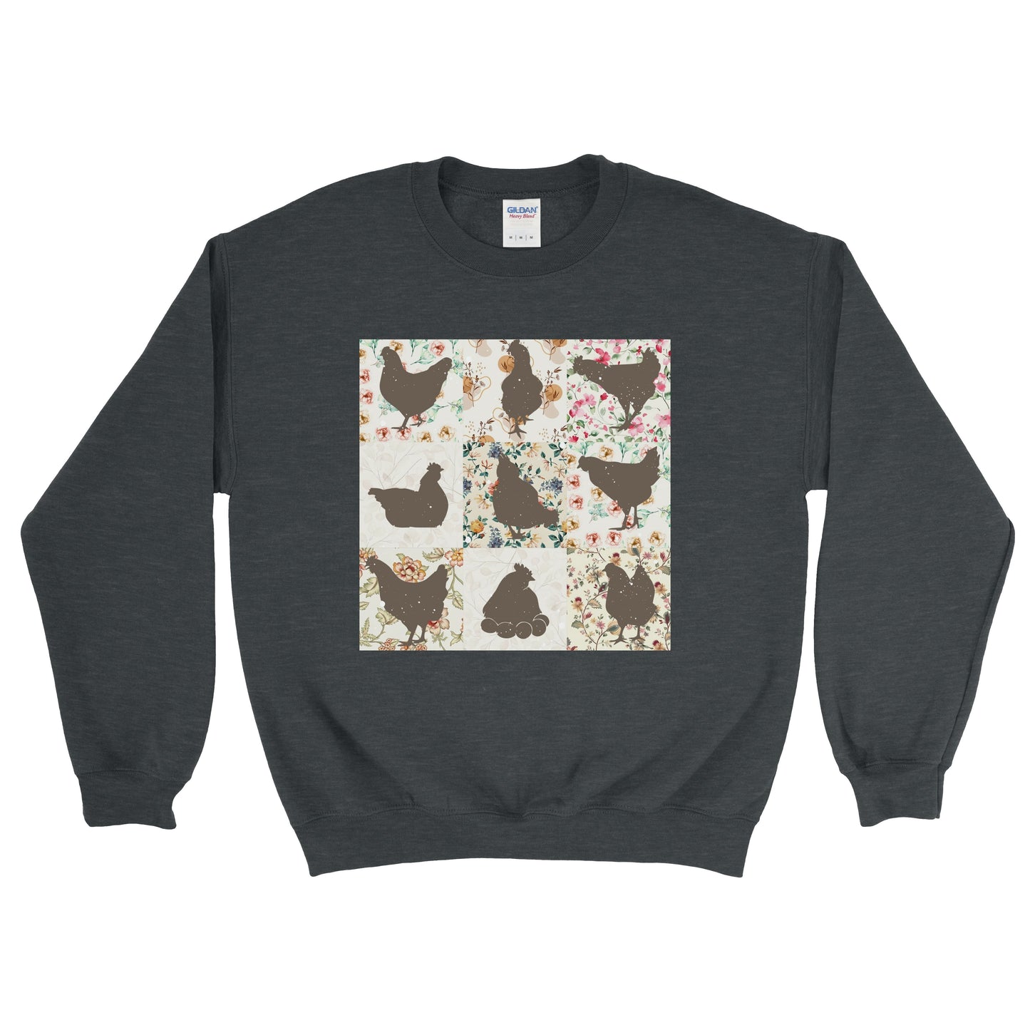 CHICKEN PATTERN SWEATSHIRT