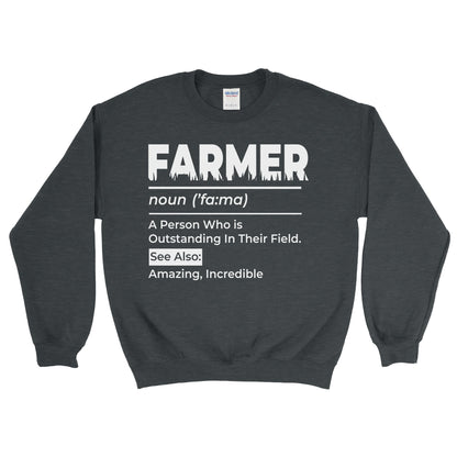 FARMER DEFINITION SWEATSHIRT