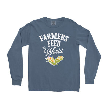 FARMERS FEED THE WORLD LONG SLEEVE SHIRT