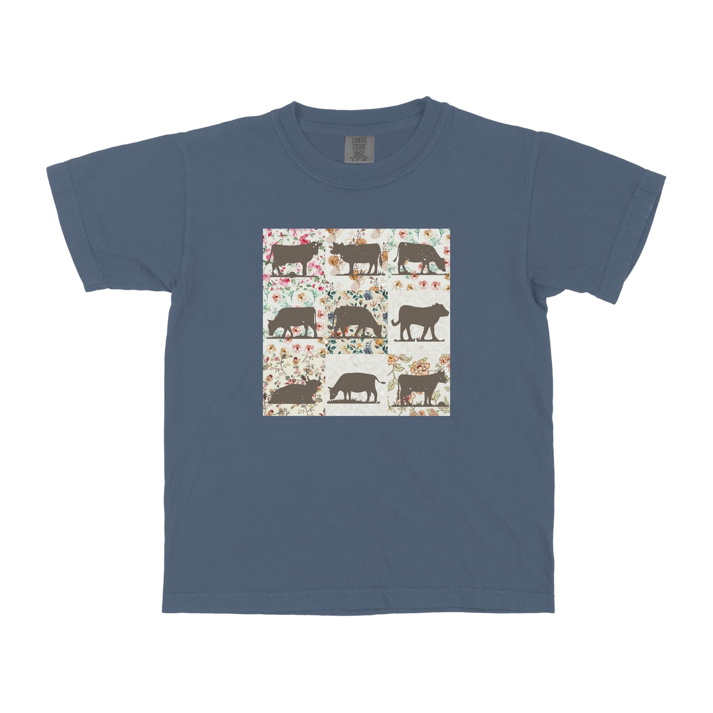 COW PATTERN YOUTH SHIRT