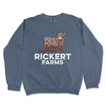 HIGHLAND CATTLE FARM CUSTOM PREMIUM SWEATSHIRT L1