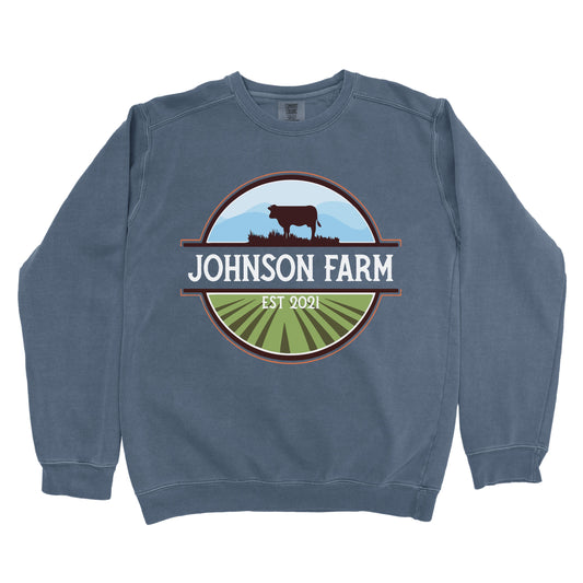 CATTLE FARM CUSTOM PREMIUM SWEATSHIRT C4