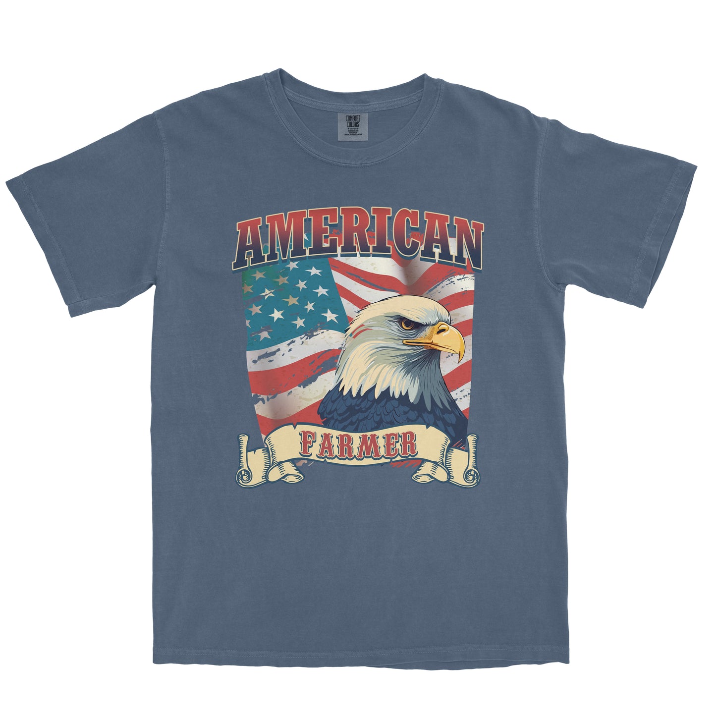 RETRO AMERICAN FARMER EAGLE SHIRT