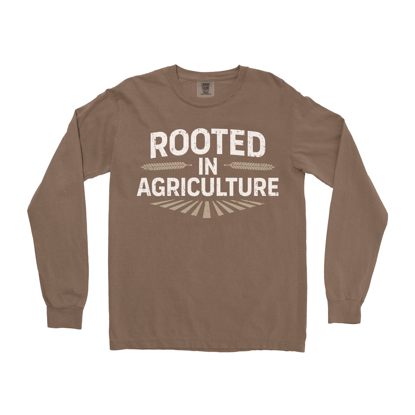 ROOTED IN AGRICULTURE LONG SLEEVE SHIRT