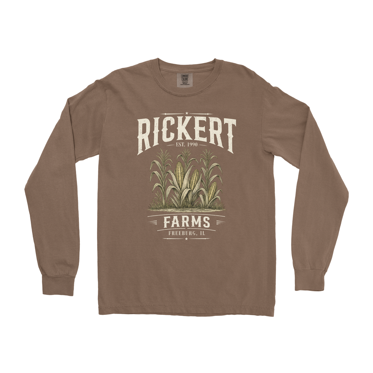 CORN FARM CUSTOM LONG SLEEVE SHIRT O14