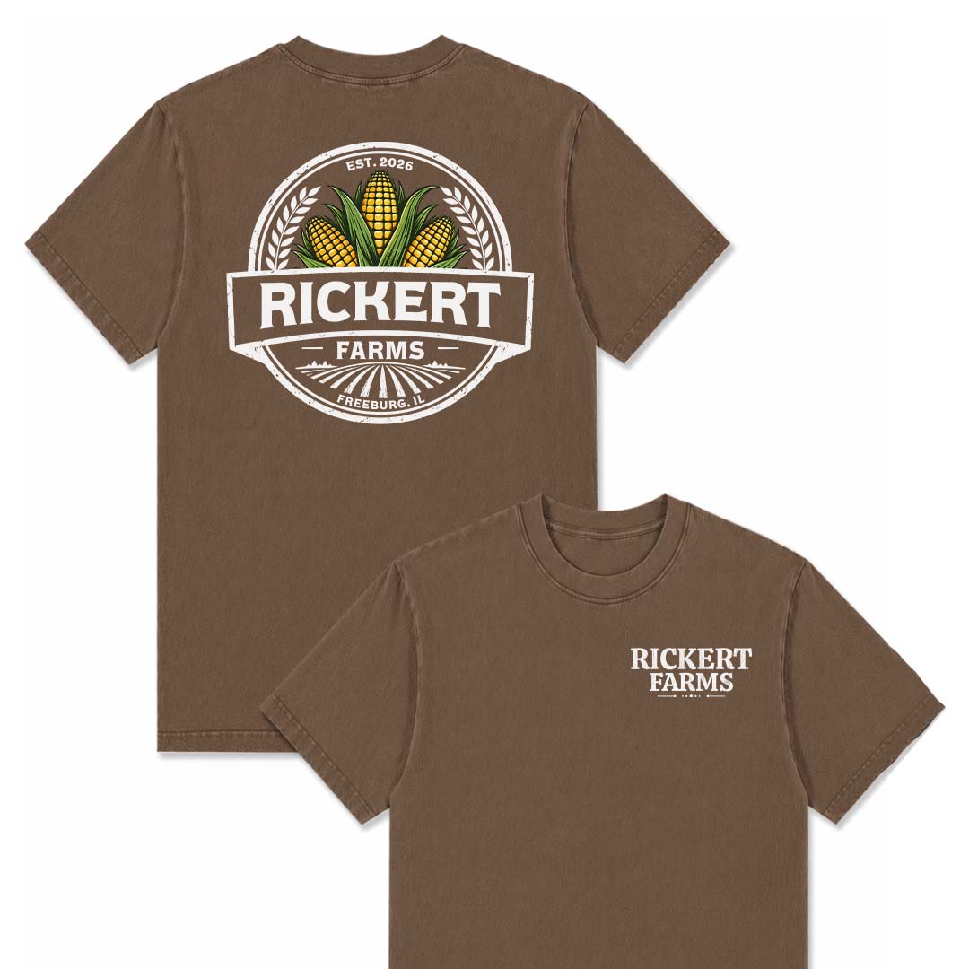 CORN FARM CUSTOM SHIRT BACK PRINT O17