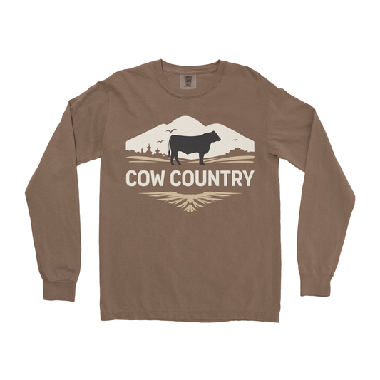 COW COUNTRY LONG SLEEVE SHIRT