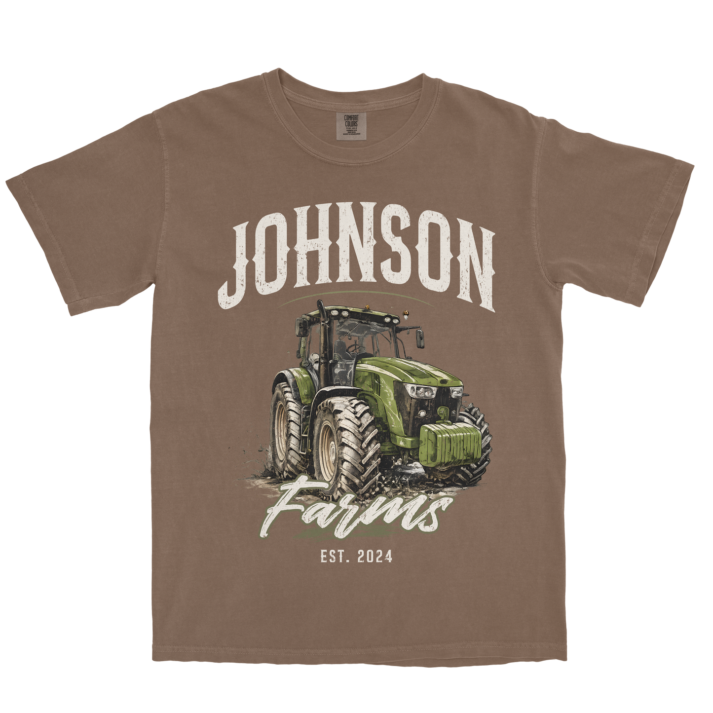 CUSTOM FARM TRACTOR SHIRT F6