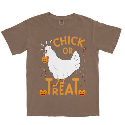 CHICK OR TREAT FARM HALLOWEEN SHIRT