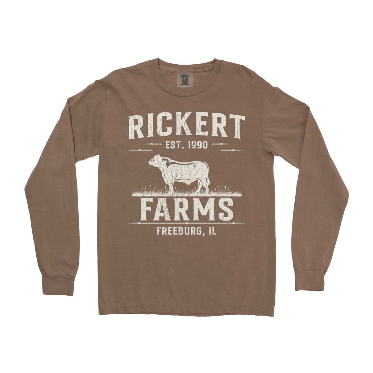 CATTLE FARM CUSTOM LONG SLEEVE SHIRT C17