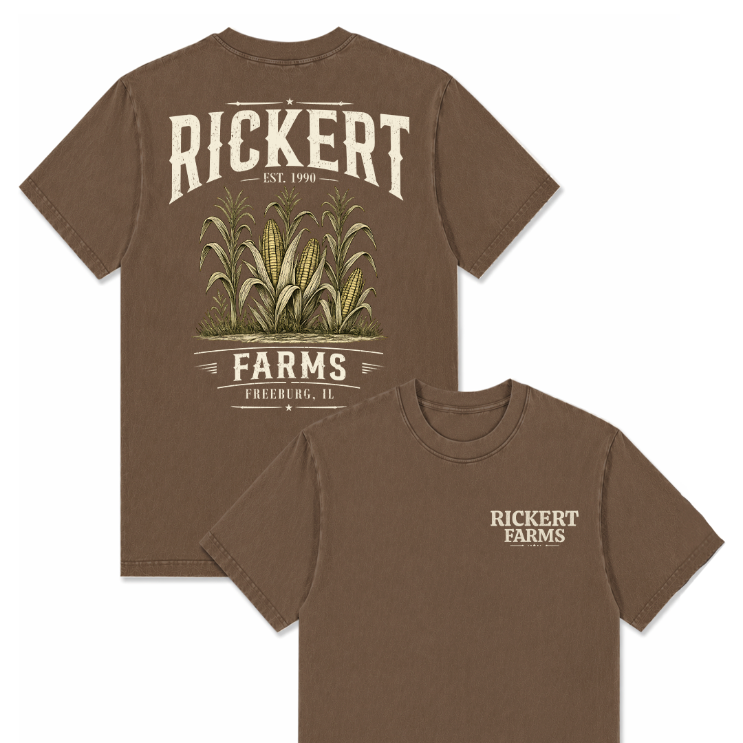 CORN FARM CUSTOM SHIRT BACK PRINT O14