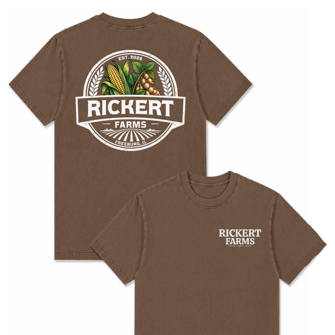 CORN SOYBEAN FARM CUSTOM SHIRT BACK PRINT Y2