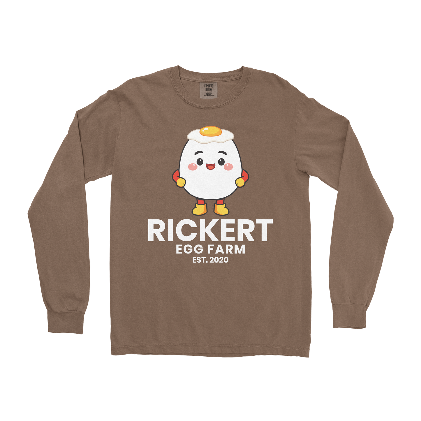 EGG FARM CUSTOM LONG SLEEVE SHIRT K12