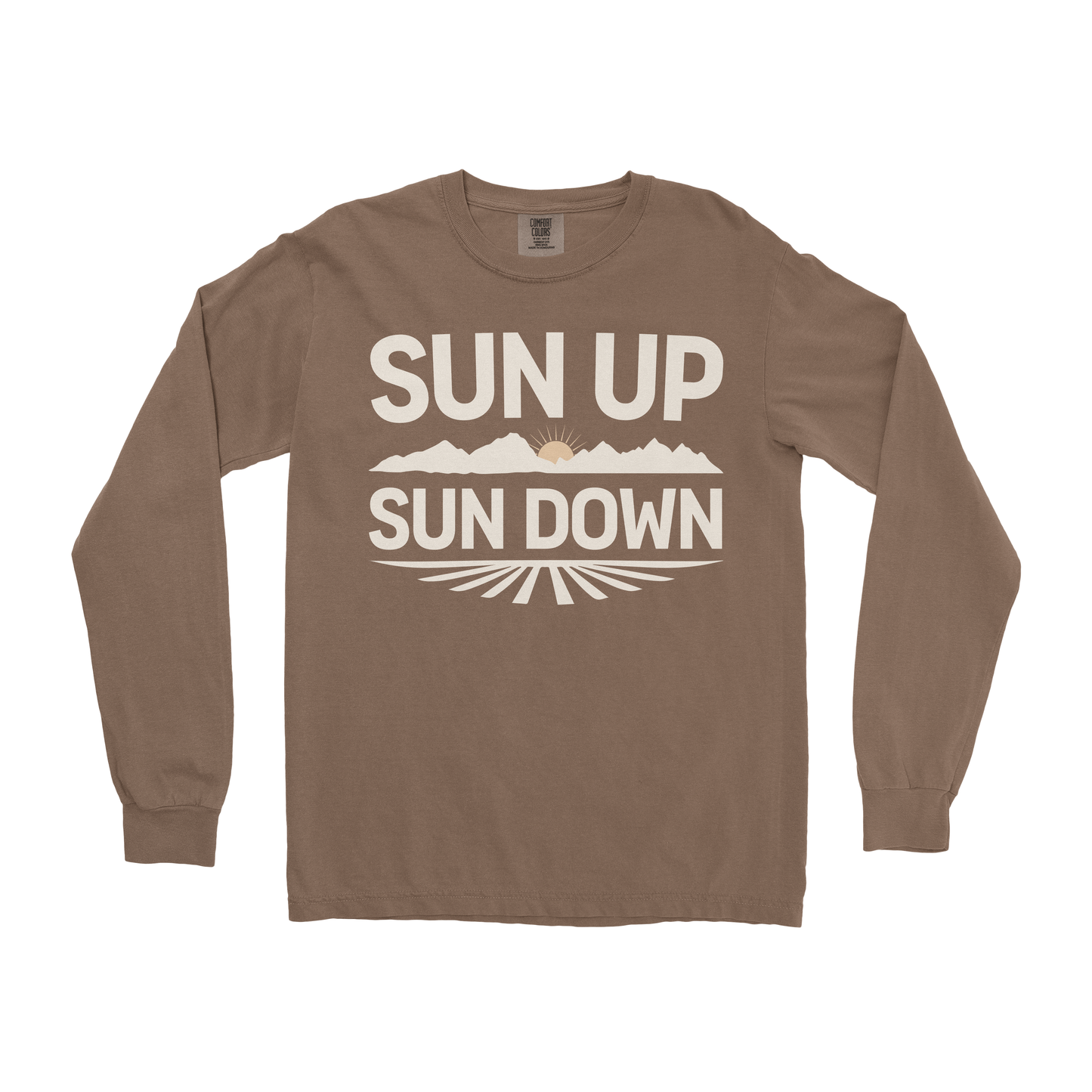 SUN UP SUN DOWN LONG SLEEVE SHIRT