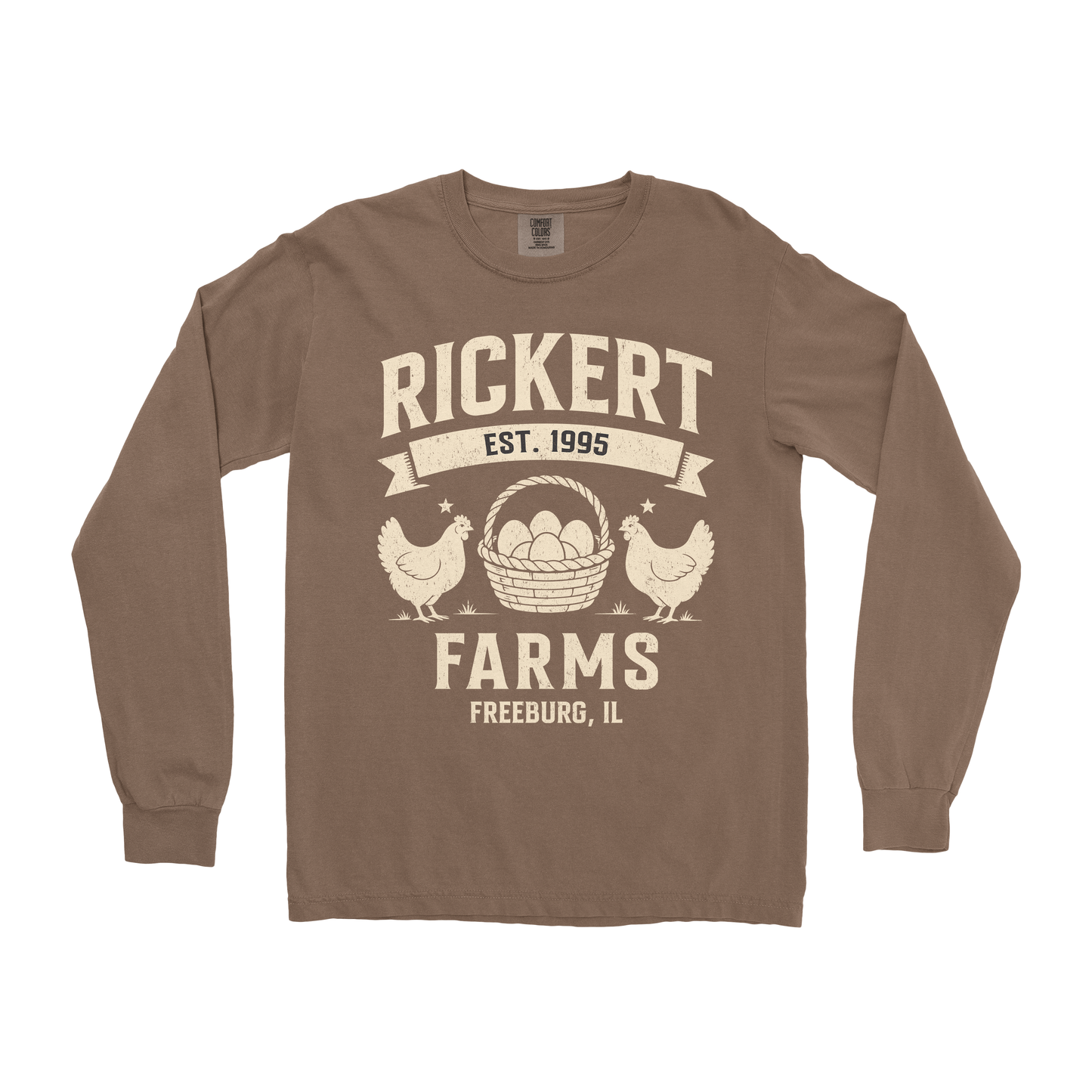 POULTRY FARM CUSTOM LONG SLEEVE SHIRT P21