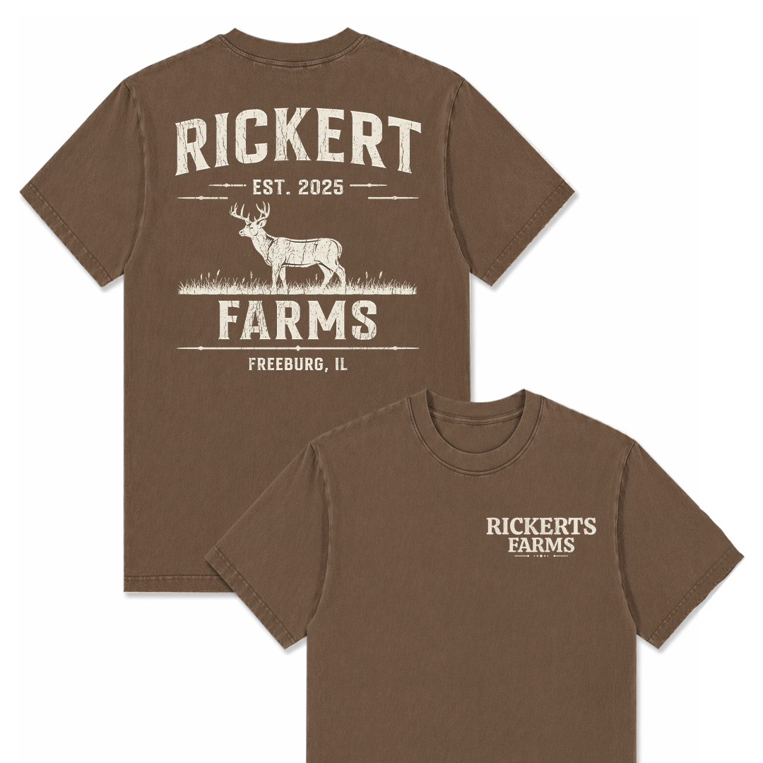 DEER FARM CUSTOM SHIRT BACK PRINT N19