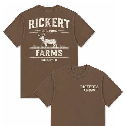 DEER FARM CUSTOM SHIRT BACK PRINT N19