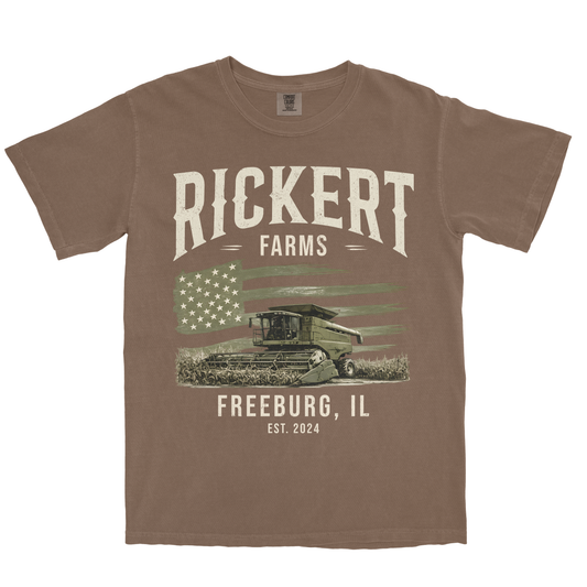 CUSTOM FARM TRACTOR SHIRT F8
