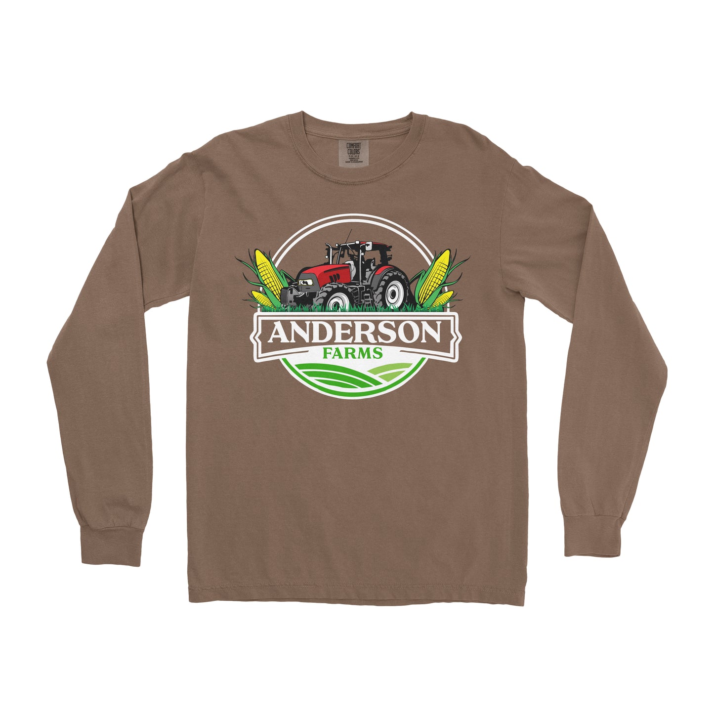 CORN FARM CUSTOM LONG SLEEVE SHIRT O2