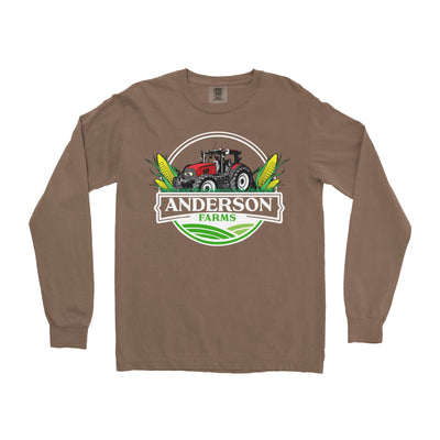 CORN FARM CUSTOM LONG SLEEVE SHIRT O2