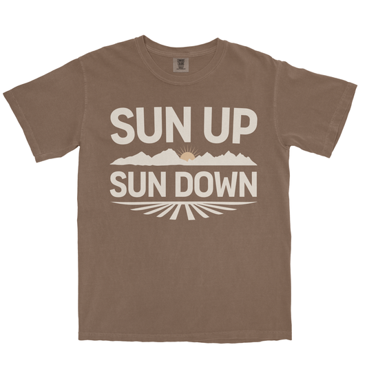SUN UP SUN DOWN SHIRT