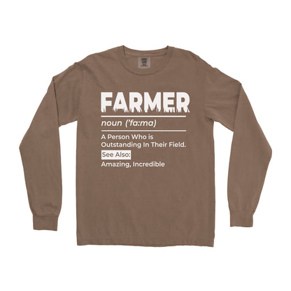 FARMER DEFINITION LONG SLEEVE SHIRT