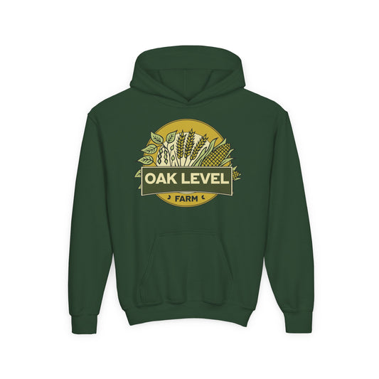 CORN WHEAT SOYBEANS FARM CUSTOM YOUTH HOODIE W2