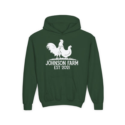 POULTRY FARM CUSTOM YOUTH HOODIE P6