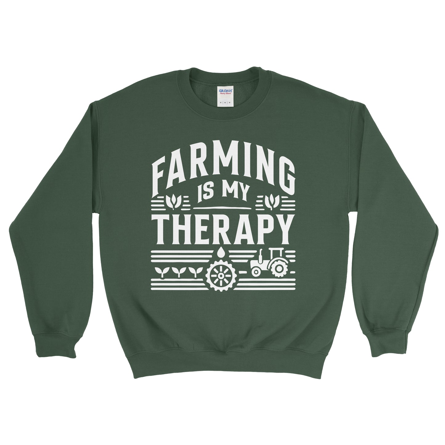 FARMING IS MY THERAPY SWEATSHIRT