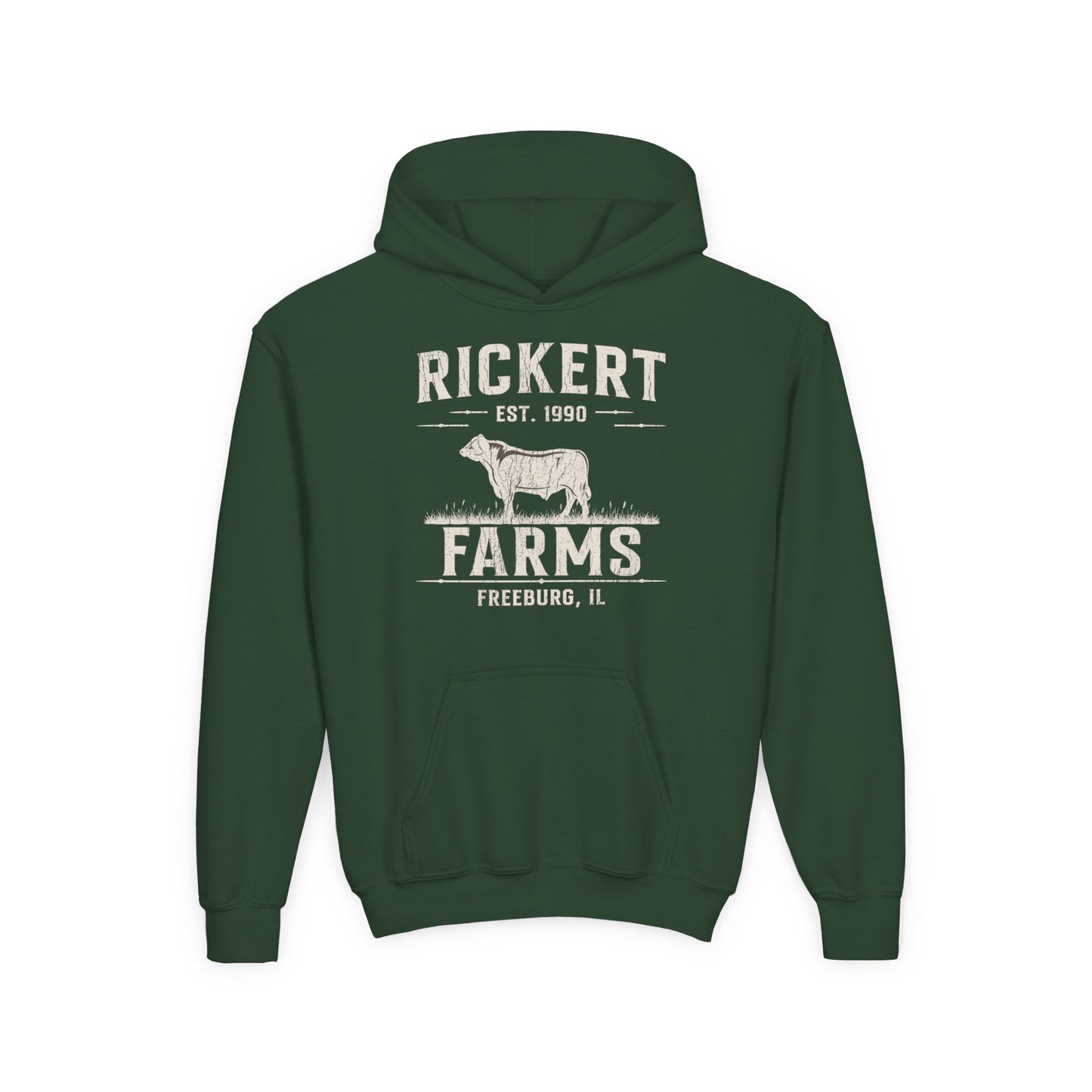CATTLE FARM CUSTOM YOUTH HOODIE C17