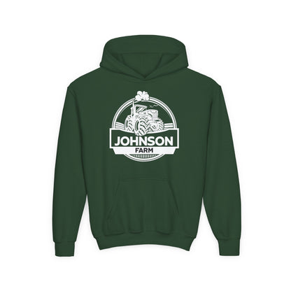 CUSTOM FARM TRACTOR YOUTH HOODIE F2