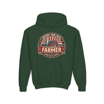 SUPPORT YOUR LOCAL FARMERS YOUTH HOODIE