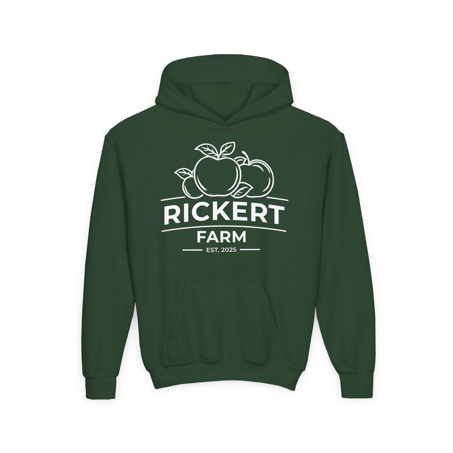 APPLE FARM CUSTOM YOUTH HOODIE K10